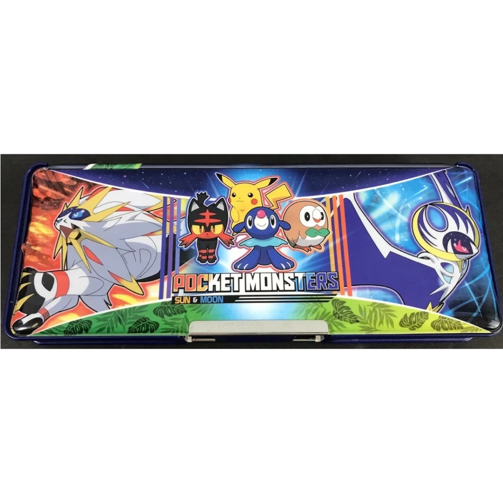 Vintage 90s Original Game Freak Pokemon Pikachu Pocket Monsters Pencil Box